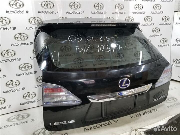 Крышка багажника Lexus RX270/RX350/RX450h