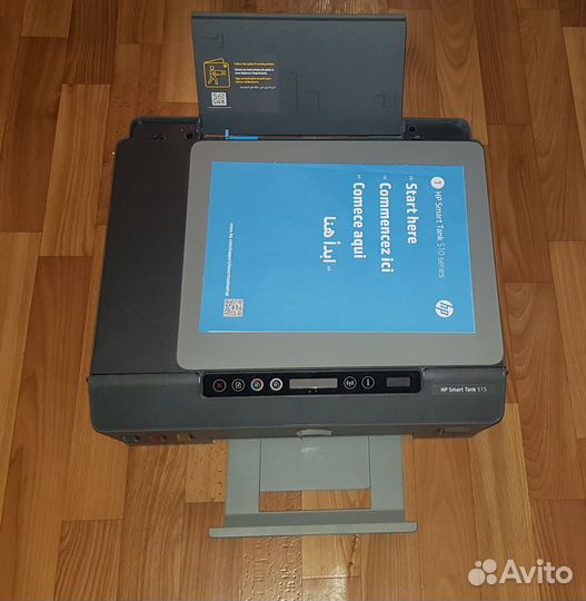 Мфу струйное HP SMART Tank 515 снпч