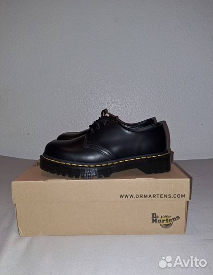 Dr Martens 1461 Bex Black на меху оригинал