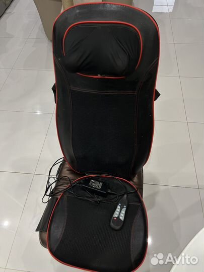 Массажная накидка (массажер) на кресло для спины