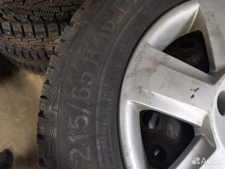 Колеса в сборе r16 зимние 5 114.3
