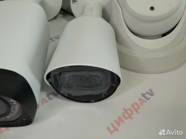 Комплект видеонаблюдения 19 камер с микрофоном