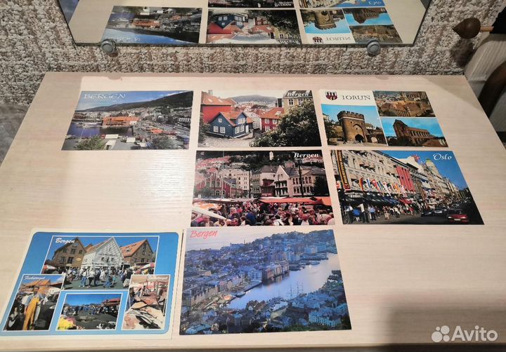 Наборы открыток времен СССР города, календарь 1980