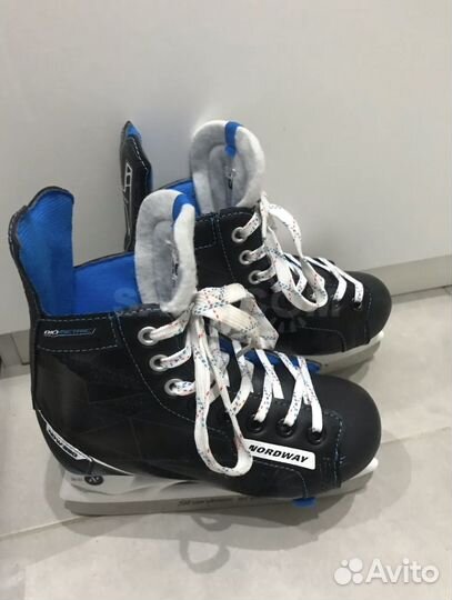 Коньки хоккейные детские раздвижные Norway