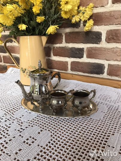 Кофейный сет серебрение Германия