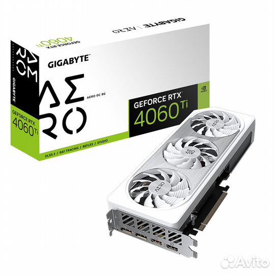 Видеокарта GeForce RTX 4060 Ti aero OC 8G