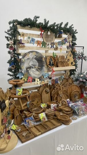 Менажница из дерева