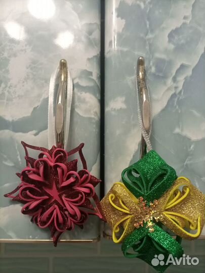 Новогодние украшения ручной работы