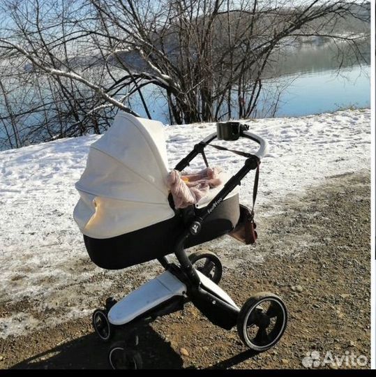 Коляска 2 в 1 foofoo