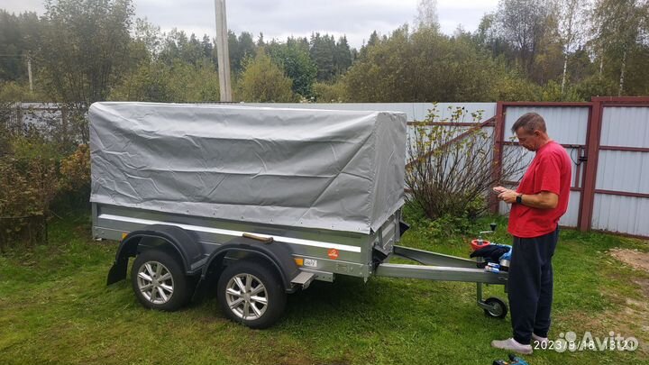 Прицеп на легковой автомобиль двухосный