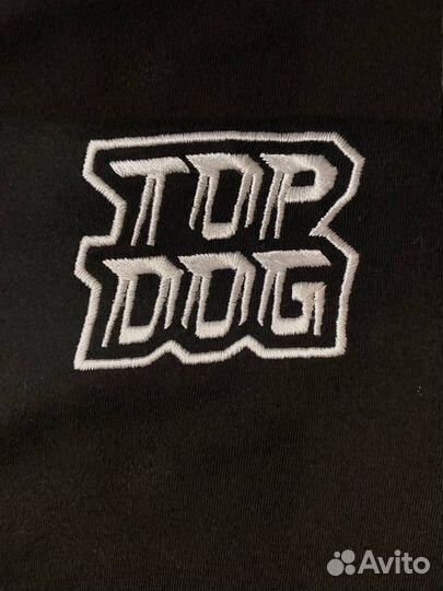 Футболка TOP DOG logo black