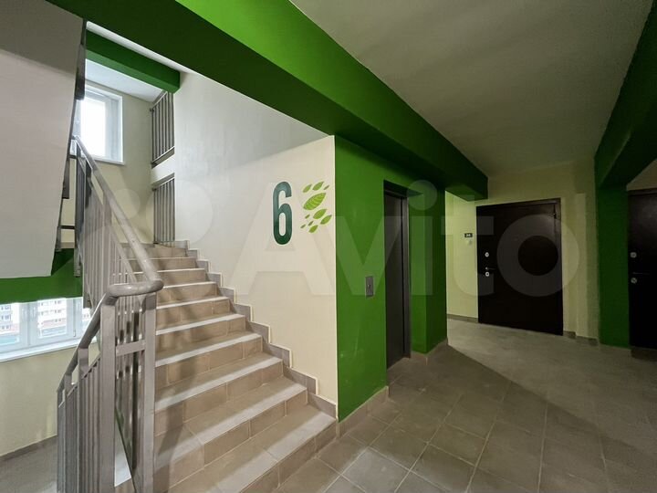 1-к. квартира, 38,6 м², 6/10 эт.