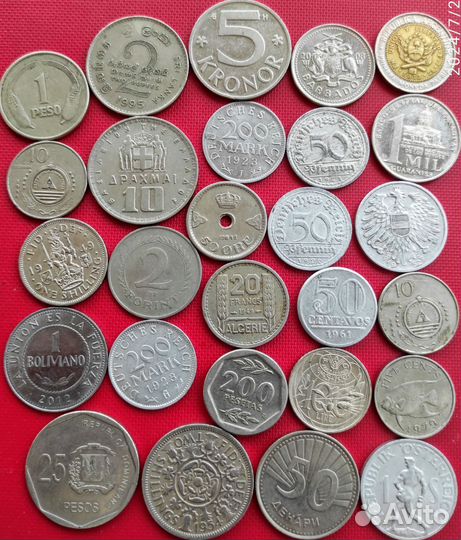 Иностранные монеты мира 1859-2000