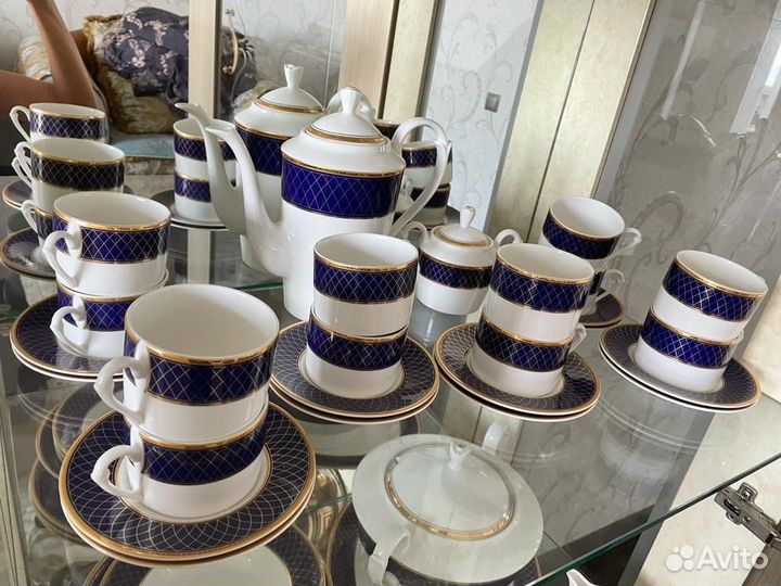 Набор столовой посуды на 12 персон Zepter Cobalt