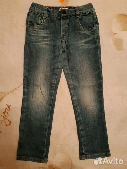 Джинсовая куртка и джинсы (2 шт.)