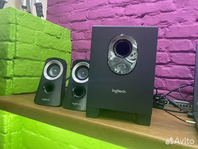 Компьютерная акустика Logitech Z-313 черный