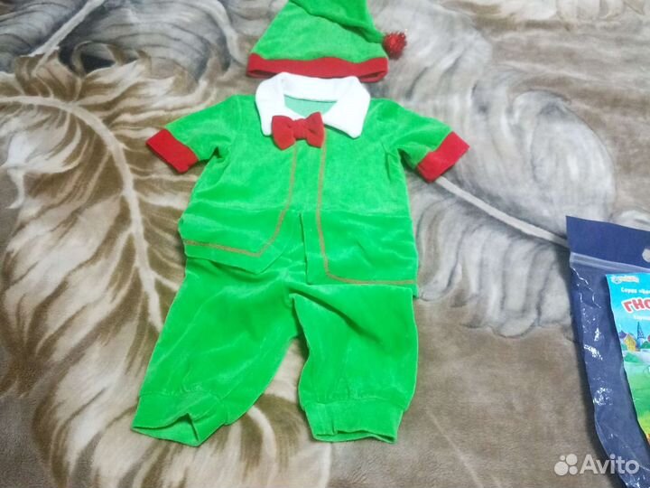 Новогодний костюм гнома 98