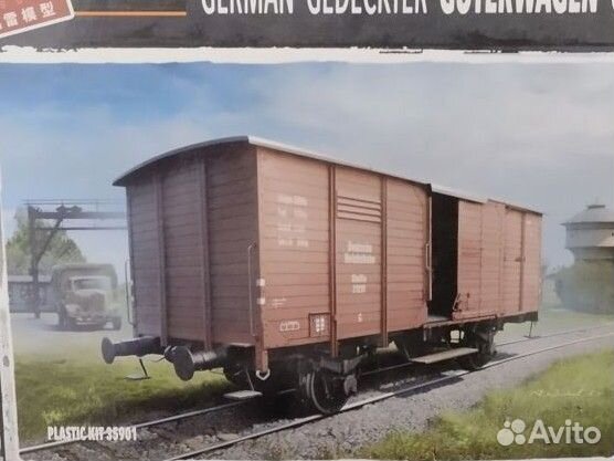 Сборная модель вагона. 1/35.полная комплектация