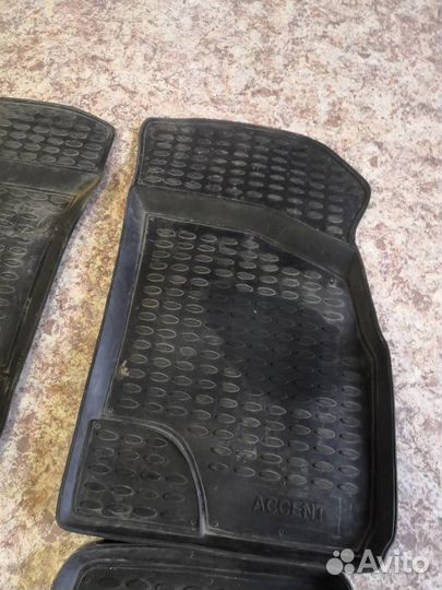 Коврики к-кт Хендай Акцент 2
