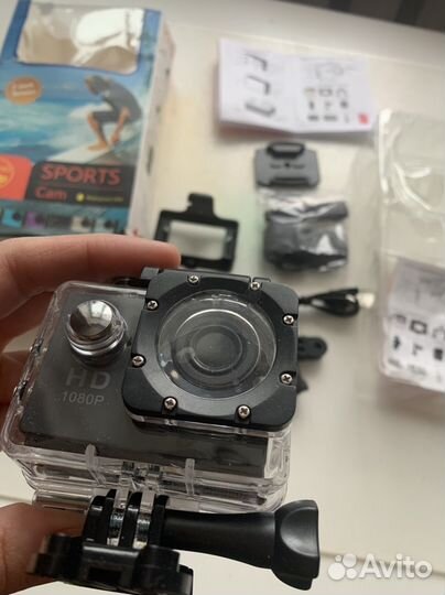 Экшн камера HD водонепроницаемая