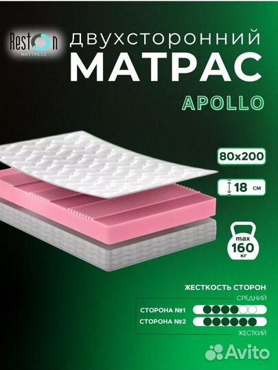 Матрас новый ортопедический