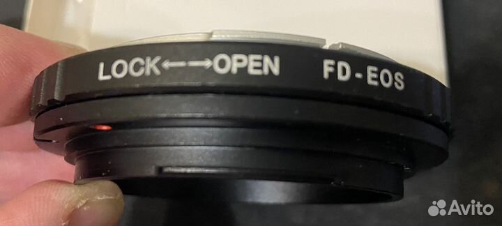 Адаптер для объектива Canon с FD на EOS