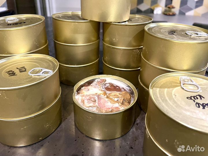 Тушенка из лося, кабана, лось-кабан