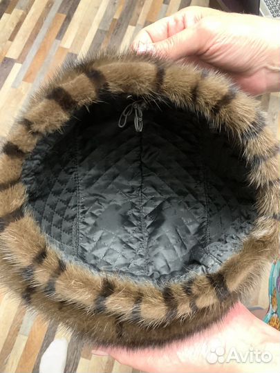 Берет норковый