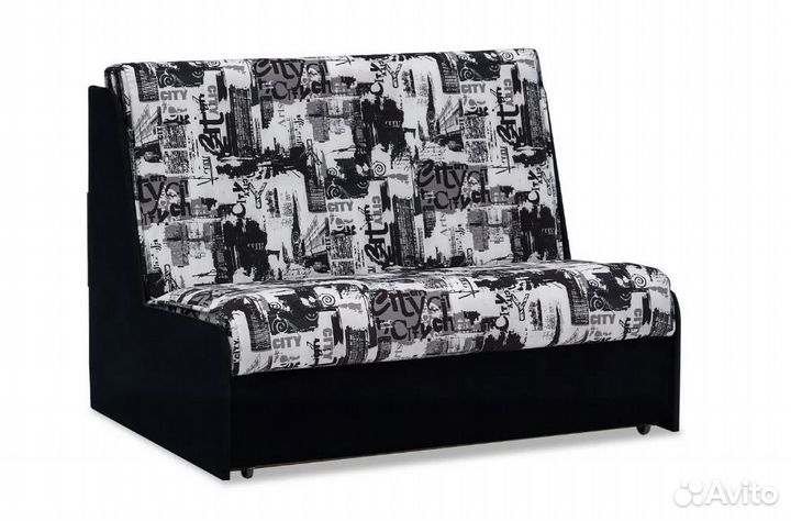 Диван аккордеон №2 принт газета