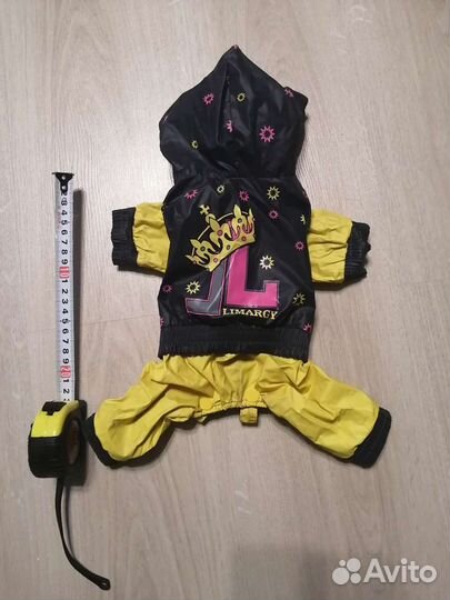 Дождевик для маленькой собаки