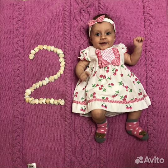 Конверт-одеяло вязаный + хлопок