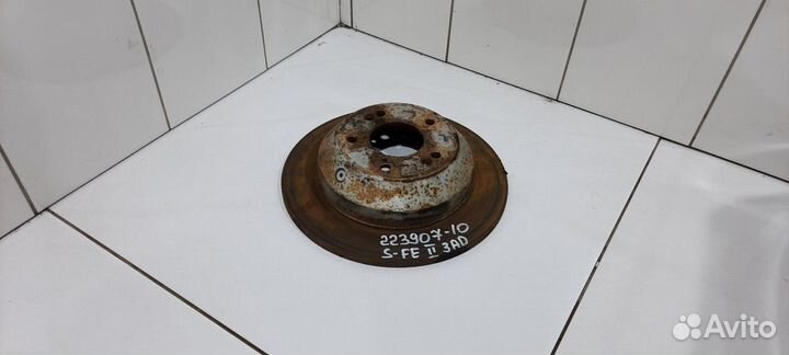 Диск тормозной задний