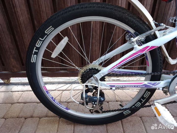 Велосипед Stels Navigator 430 колеса 24