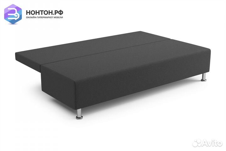 Диван еврокнижка Канна темно-серый