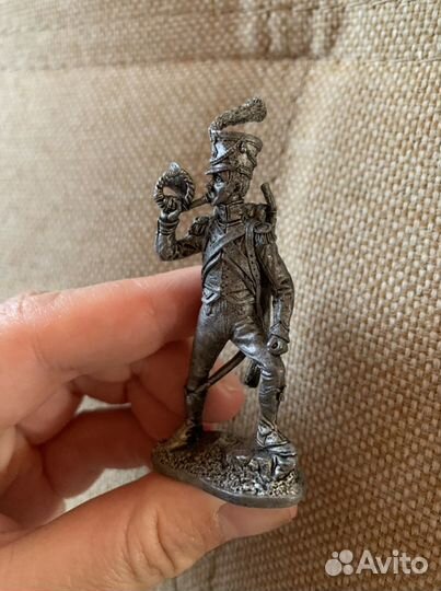 Модель солдатика оловянная