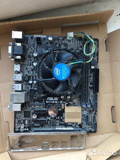 Комплект i3 6100 + ddr4 2133 8Gb + asus H110M-R
