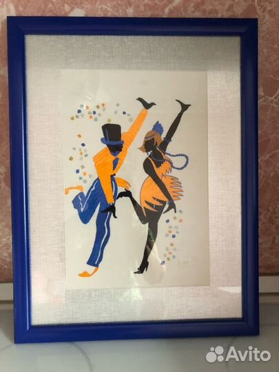 В ритмах танца. Чарльстон. Гладь. Шелк