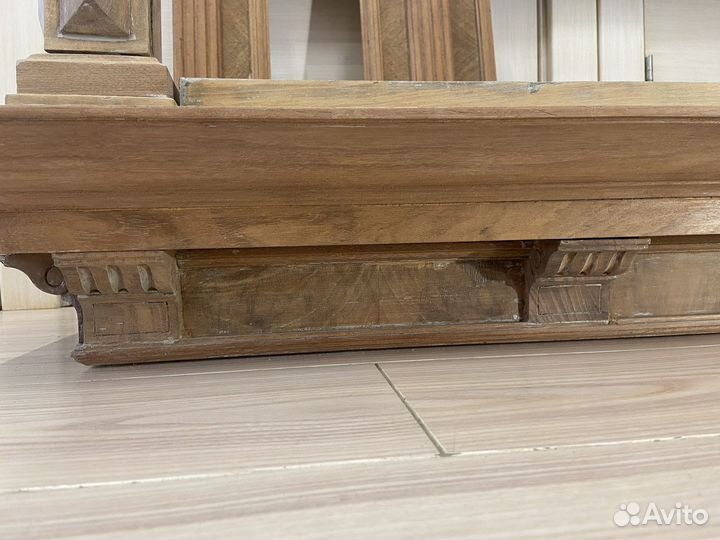 Буфет запчасти, орех красное дерево. Резьба