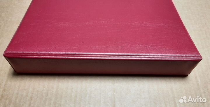 Альбом Оптима для хранения монет, бон Кожзам