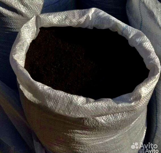 Чернозем в мешках