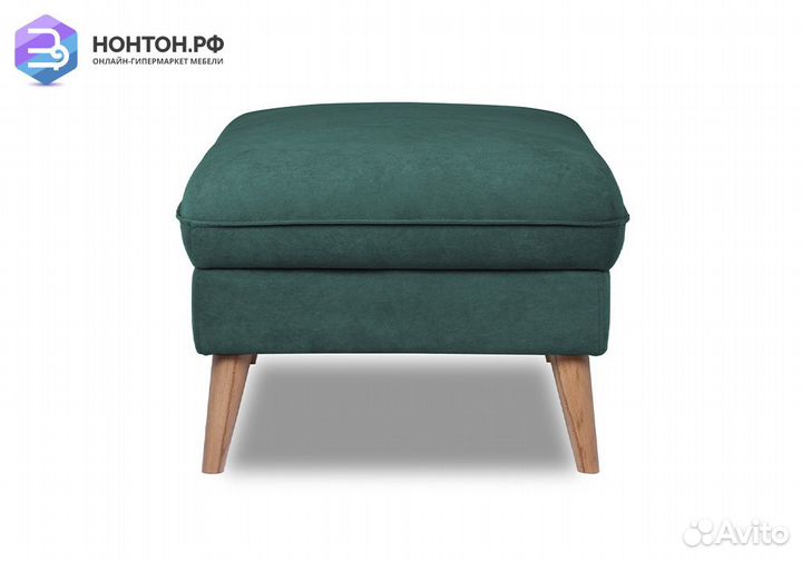 Банкетка Энн зелёная