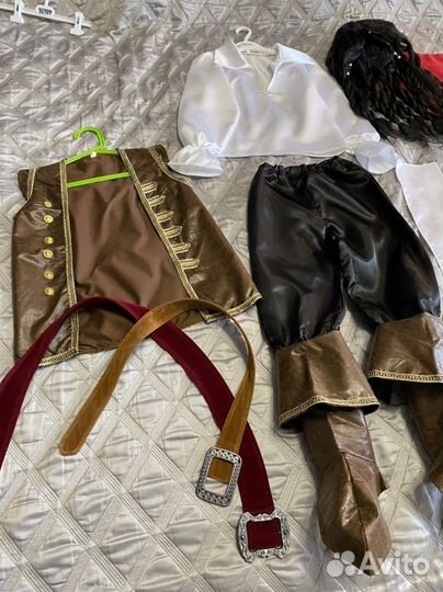 Прокат Костюм пирата капитан джек воробей