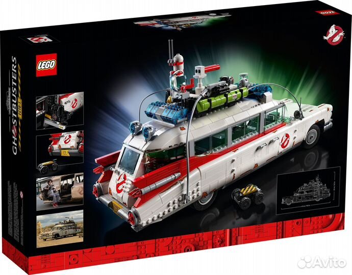 Новый Lego 10274 Ghostbusters Ecto-1