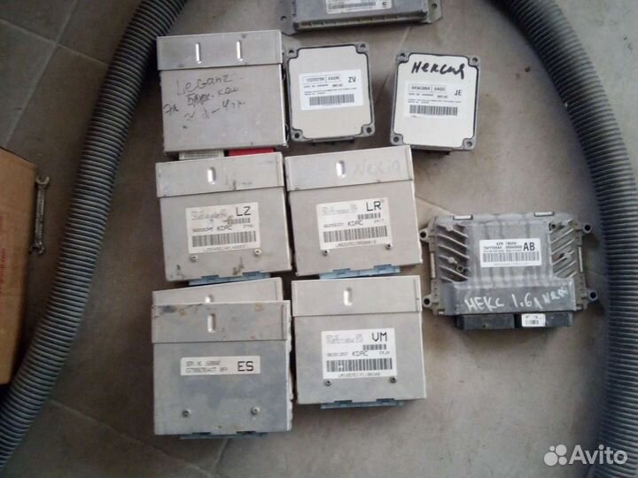 Эбу блок управления двигателем Daewoo Nexia