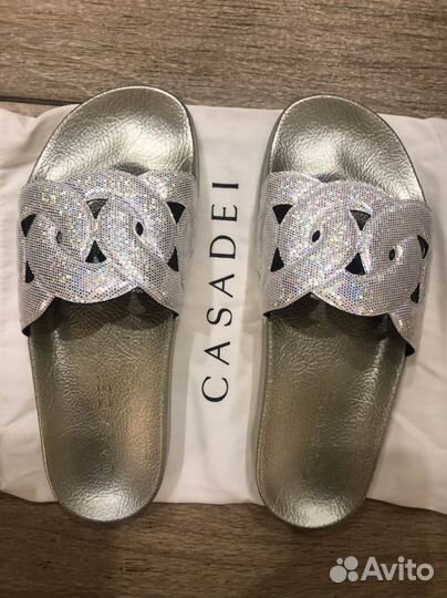 Шлёпанцы casadei, оригинал