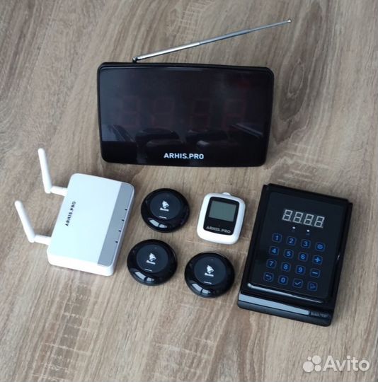 Кнопка вызова официанта модель Премиум, комплект