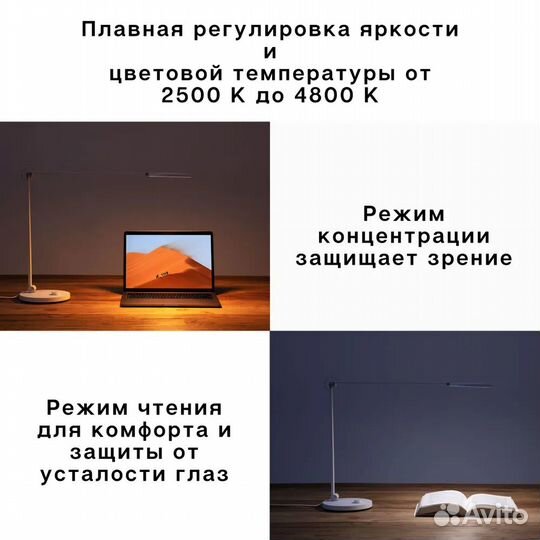 Умная настольная лампа Xiaomi Mi SMART Lamp PRO