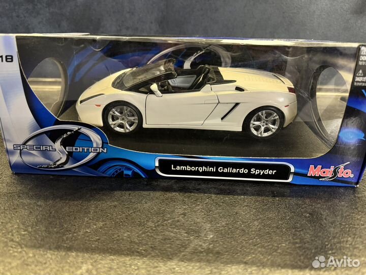 1:18 lamborghini Gallardo Spyder Maisto