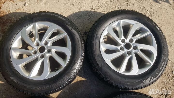 Зимние колеса hyundai tucson r17 оригинал