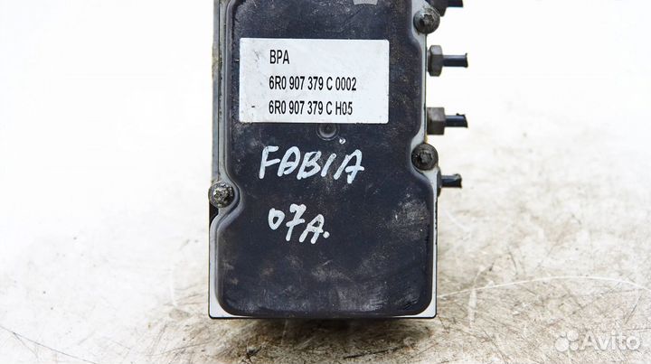 Блок абс, 0265800635 Skoda Roomster (5J) 2006 - 2015 года